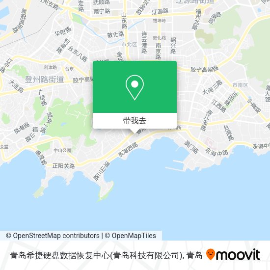 青岛希捷硬盘数据恢复中心(青岛科技有限公司)地图