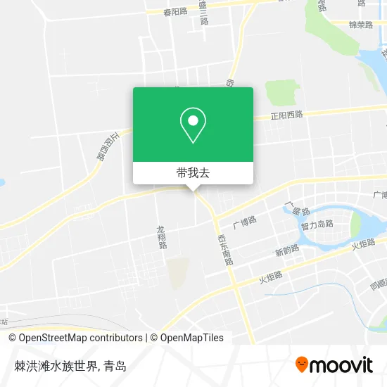 棘洪滩水族世界地图