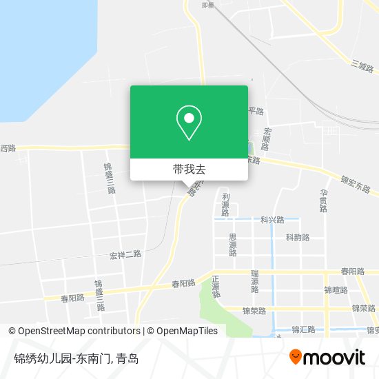 锦绣幼儿园-东南门地图