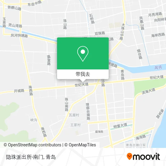 隐珠派出所-南门地图