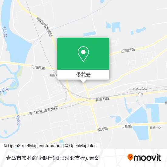 青岛市农村商业银行(城阳河套支行)地图