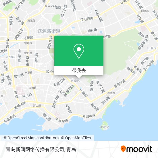 青岛新闻网络传播有限公司地图