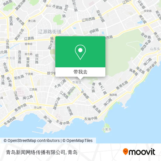 青岛新闻网络传播有限公司地图