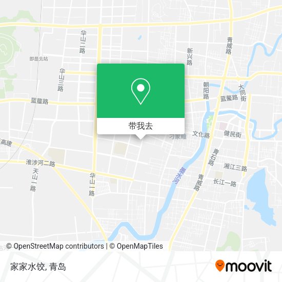 家家水饺地图