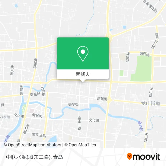 中联水泥(城东二路)地图