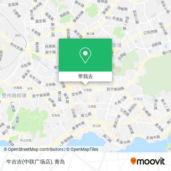 牛吉吉(中联广场店)地图
