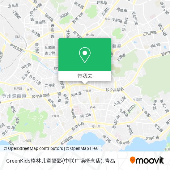 GreenKids格林儿童摄影(中联广场概念店)地图