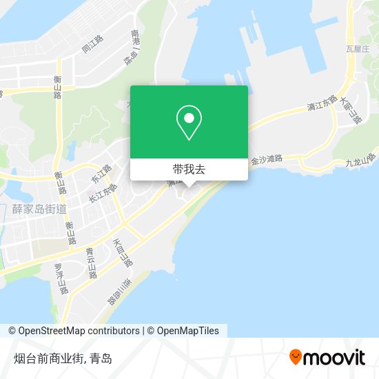 烟台前商业街地图