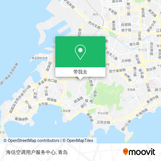 海信空调用户服务中心地图