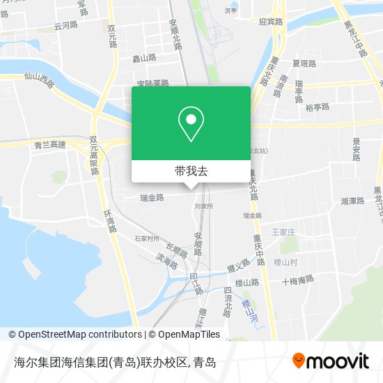 海尔集团海信集团(青岛)联办校区地图