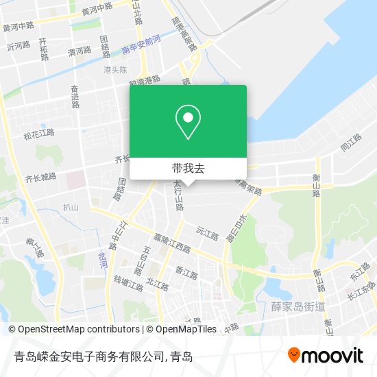 青岛嵘金安电子商务有限公司地图