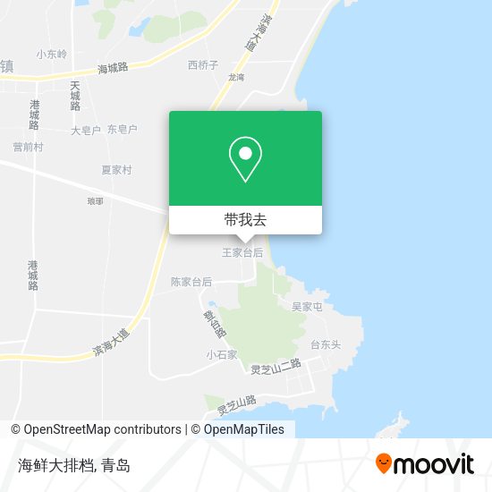 海鲜大排档地图