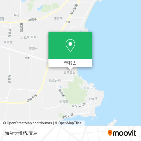 海鲜大排档地图