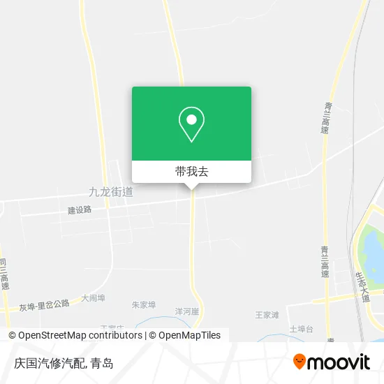 庆国汽修汽配地图