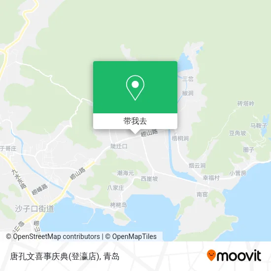 唐孔文喜事庆典(登瀛店)地图
