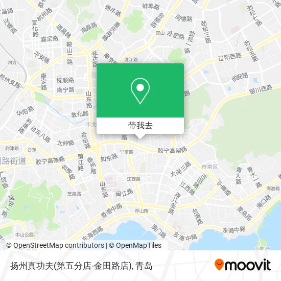 扬州真功夫(第五分店-金田路店)地图
