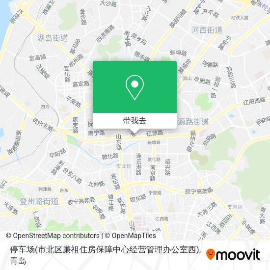 停车场(市北区廉祖住房保障中心经营管理办公室西)地图