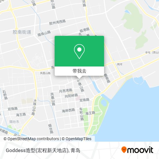 Goddess造型(宏程新天地店)地图