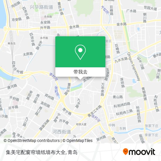 集美宅配窗帘墙纸墙布大全地图