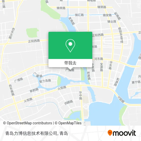 青岛力博信息技术有限公司地图