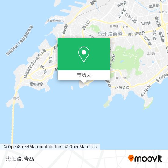 海阳路地图