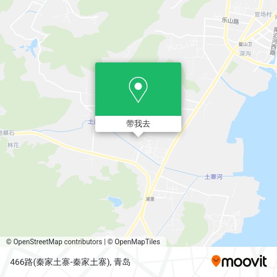 466路(秦家土寨-秦家土寨)地图