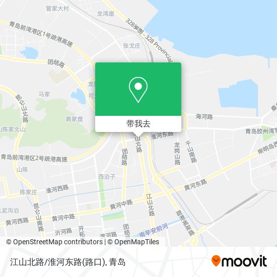 江山北路/淮河东路(路口)地图