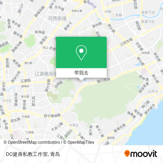 DC健身私教工作室地图
