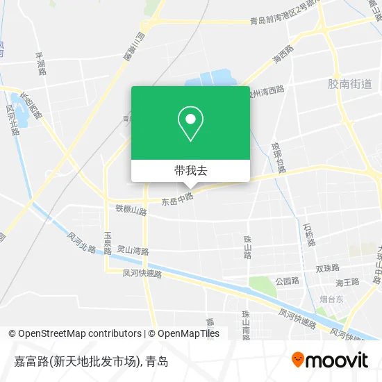 嘉富路(新天地批发市场)地图