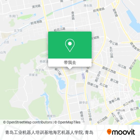 青岛工业机器人培训基地海艺机器人学院地图