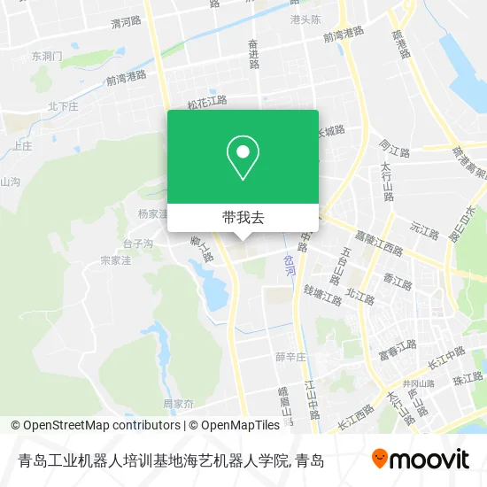 青岛工业机器人培训基地海艺机器人学院地图