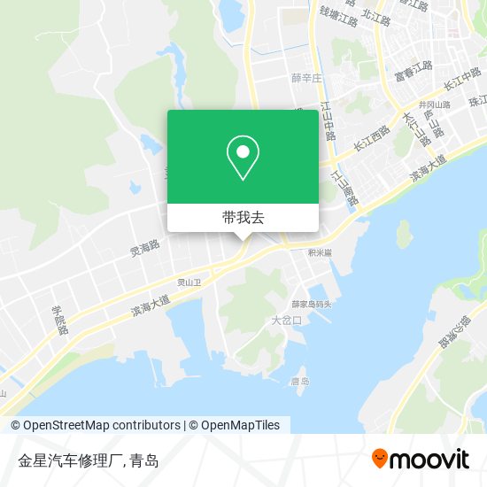 金星汽车修理厂地图