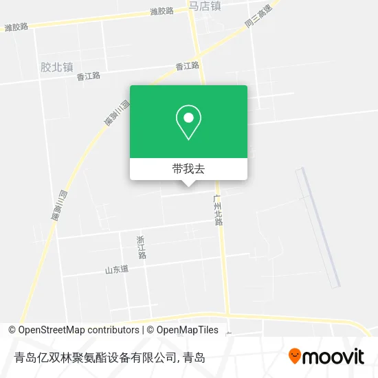 青岛亿双林聚氨酯设备有限公司地图