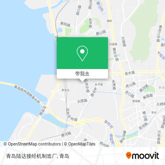 青岛陆达接经机制造厂地图