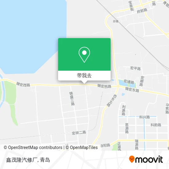鑫茂隆汽修厂地图
