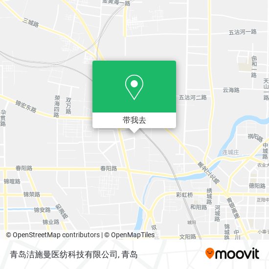 青岛洁施曼医纺科技有限公司地图