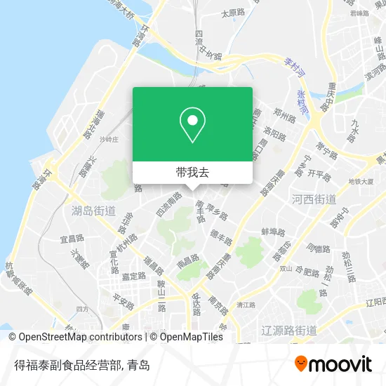 得福泰副食品经营部地图