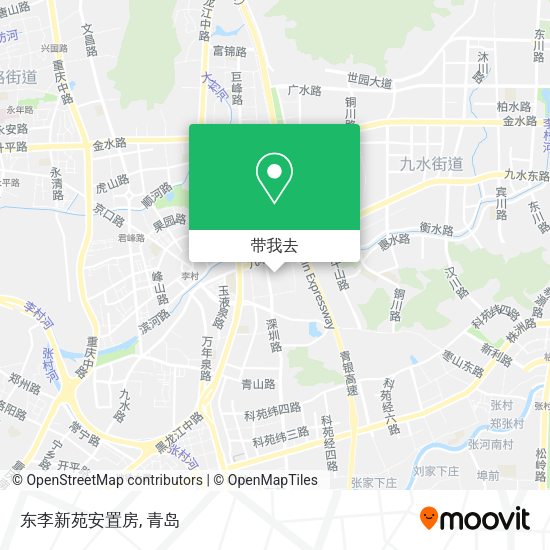 东李新苑安置房地图