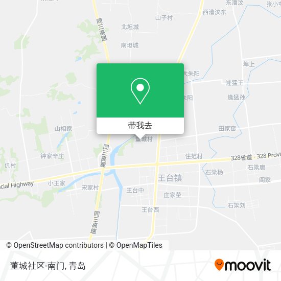董城社区-南门地图