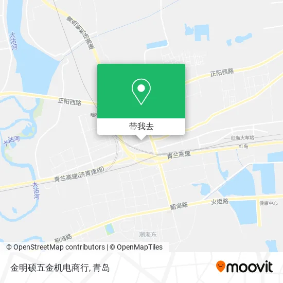 金明硕五金机电商行地图