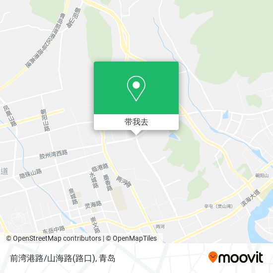 前湾港路/山海路(路口)地图