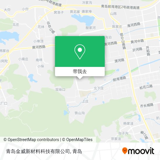 青岛金威新材料科技有限公司地图