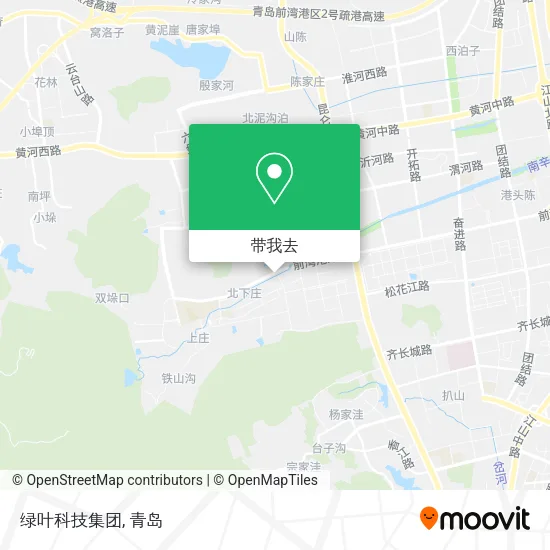 绿叶科技集团地图