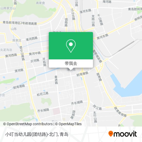 小叮当幼儿园(团结路)-北门地图
