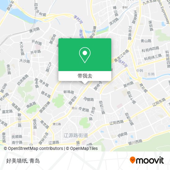 好美墙纸地图