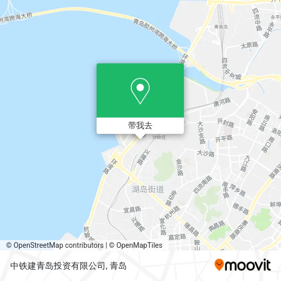 中铁建青岛投资有限公司地图