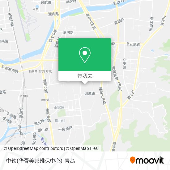 中铁(华胥美邦维保中心)地图