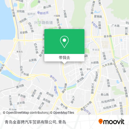 青岛金嘉骋汽车贸易有限公司地图