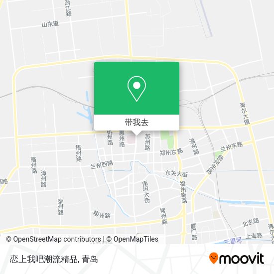 恋上我吧潮流精品地图