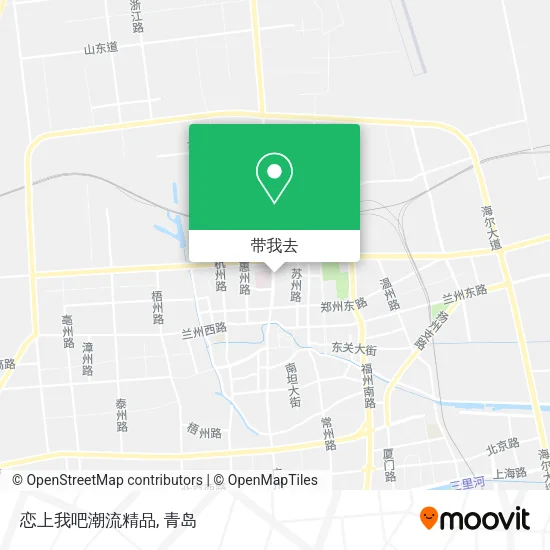 恋上我吧潮流精品地图